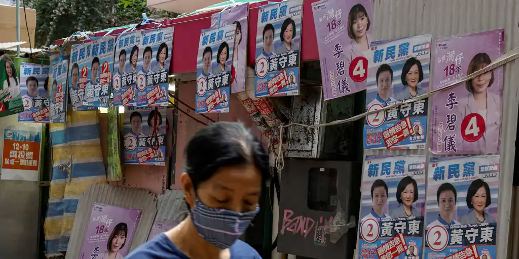 Hong Kong da la espalda a las elecciones ‘solo para patriotas’ de China