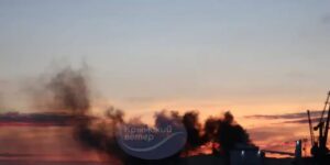 Ucrania vuelve a atacar la Flota del mar Negro y daña un buque de guerra ruso en Crimea