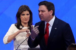 DeSantis domina, Haley recibe y Trump protagoniza