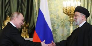 Irán insta a Putin a un mayor apoyo a la causa palestina y a actuar de una forma más decidida contra Occidente