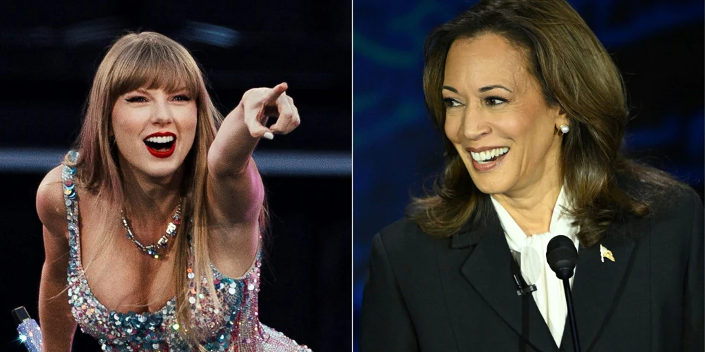 El apoyo de Taylor Swift a Harris: un as en la manga con el votante joven