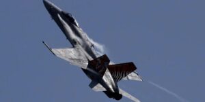 Dos cazas españoles despegan en Rumanía al acercarse a su territorio varios drones rusos por un ataque contra Ucrania