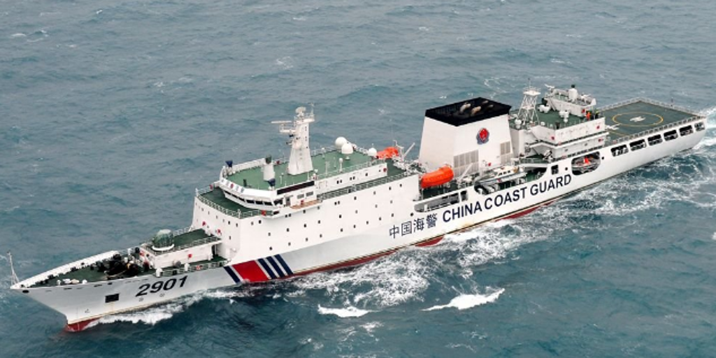 La guardia costera china entra por primera vez en el mar Ártico para patrullar con Rusia