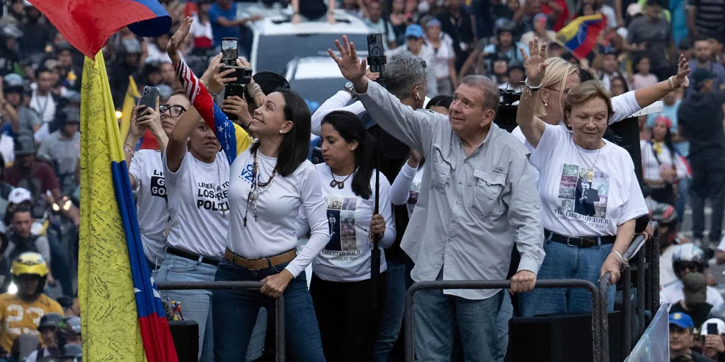 La oposición venezolana exige al chavismo negociar una transición «pacífica y ordenada»