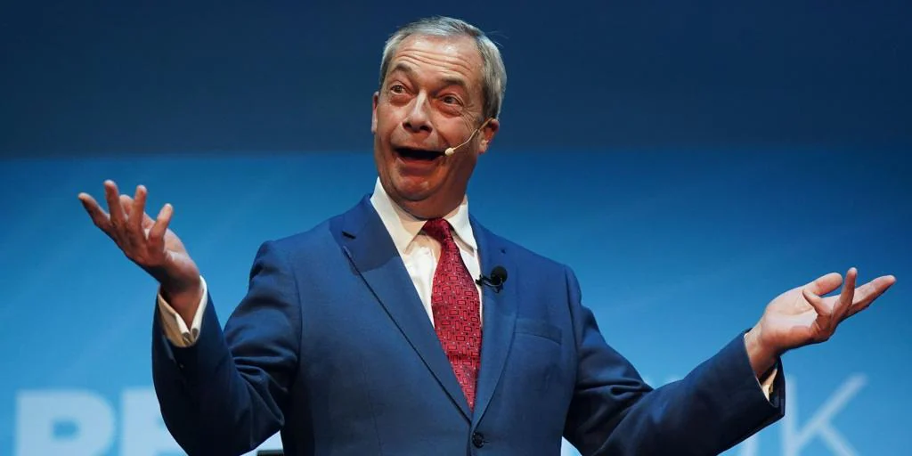 Las encuestas disparan a la extrema derecha británica y Nigel Farage podría ser primer ministro
