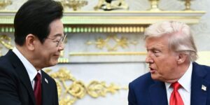 Trump vuelve a elevar la tensión en el Despacho Oval, ahora con la visita del presidente de Corea del Sur