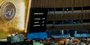 La Asamblea General de la ONU aprueba por amplia mayoría un texto en favor de crear un Estado palestino