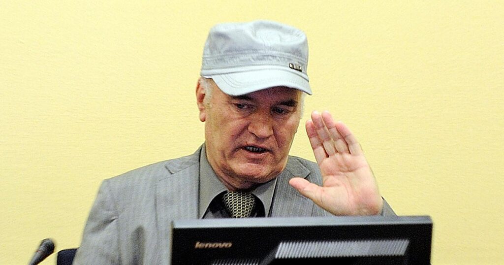 Muere Ratko Mladic, el ex jefe militar serbobosnio conocido como el ‘Carnicero de Bosnia’