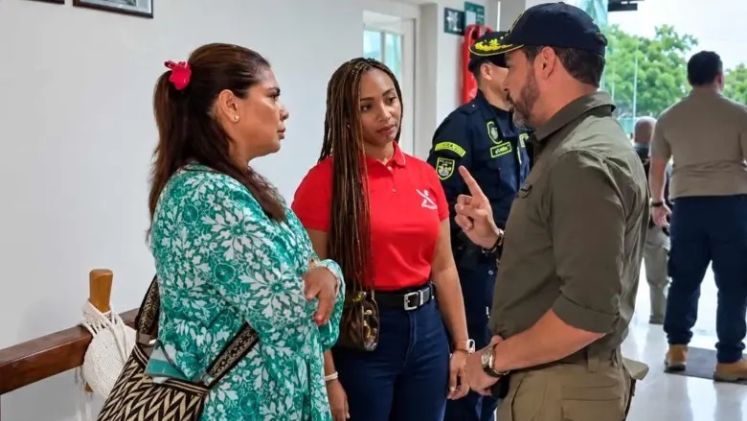 Abelardo encaró a representante y gobernadora de San Andrés