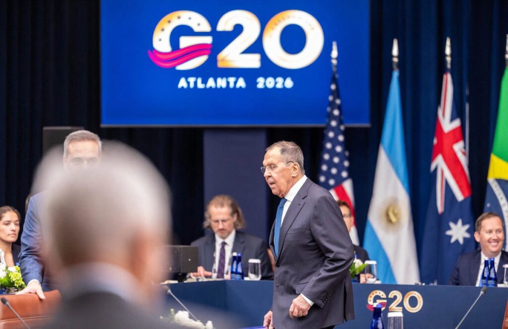 Arranca la reunión de ministros de Exteriores del G20 en Atlanta sin foto de familia por la presencia de Lavrov