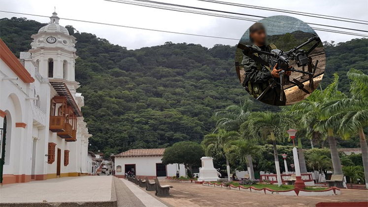 Atacan con enjambre de drones la estación de Policía de El Carmen, Norte de Santander