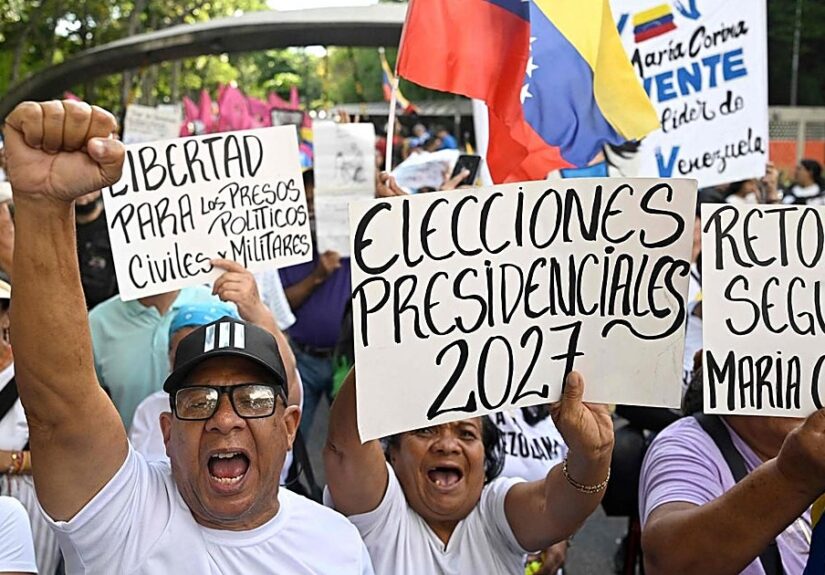 «Bienvenida la próxima presidenta real de este país»