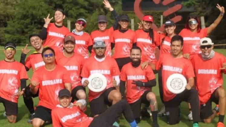 Burgama representó a Ocaña en el Nacional Interclubes de Ultimate Frisbee