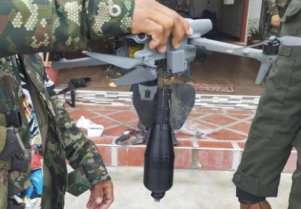 Cada 20 horas se registra un ataque con drones en Colombia