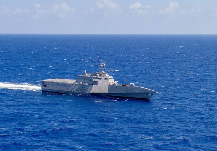 China envía fuerzas para vigilar un buque de guerra de EEUU tras una «incursión ilegal» cerca de las islas Spratly