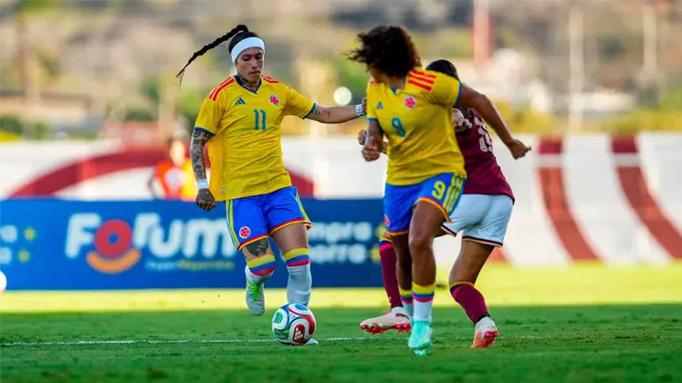 Colombia venció a Venezuela con gol de Ingrid Guerra en amistoso rumbo al Mundial femenino de 2027