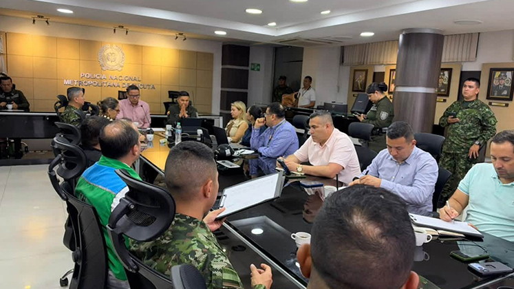 Consejo de seguridad extraordinario en Cúcuta tras el asesinato de Miguel Castellanos
