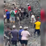 Deslizamiento en mina de oro en Nariño deja nueve fallecidos y decenas de desaparecidos