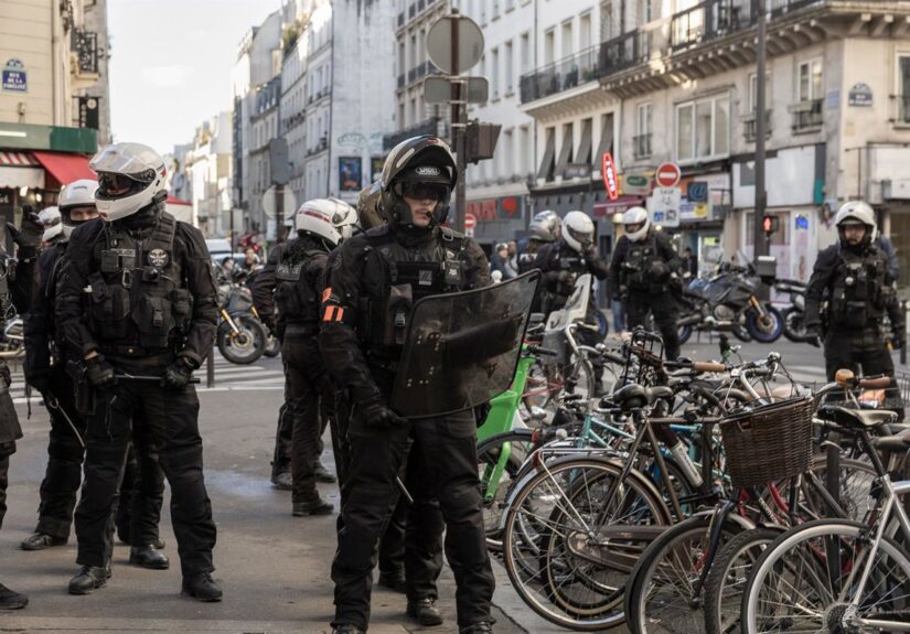 El Gobierno francés despliega 70.000 policías y gendarmes por todo el país ante nuevas manifestaciones