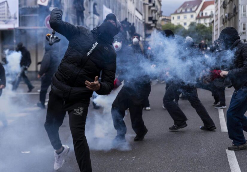 El Gobierno francés eleva a 1.314 los detenidos durante las protestas del sábado