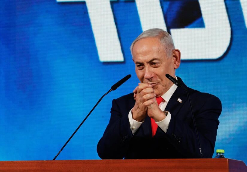 El bloque de Netanyahu toma ventaja en Israel con el 55% escrutado y se sitúa con 56 escaños frente a los 49 opositores