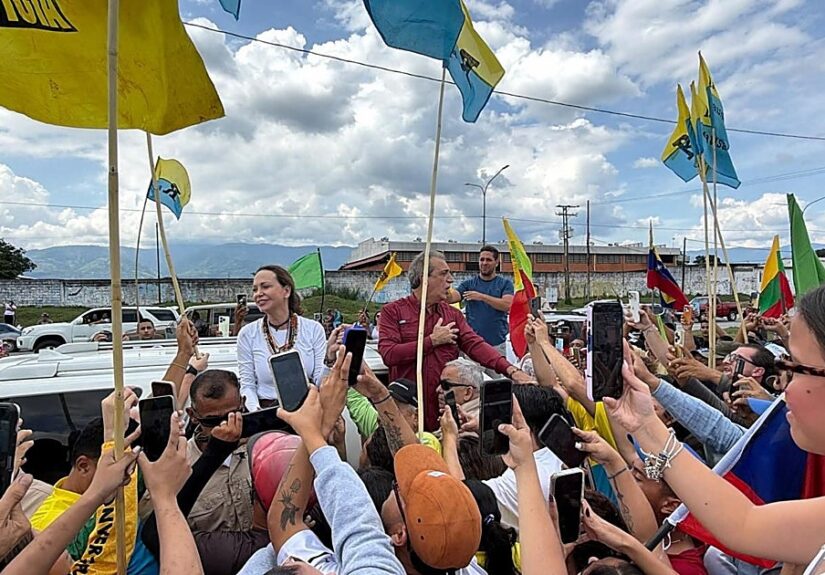 El largo camino de María Corina para volver a Venezuela
