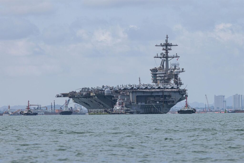 El portaaeronaves ‘USS Abraham Lincoln’ regresa a EEUU tras cerca de diez meses de despliegue en Oriente Próximo