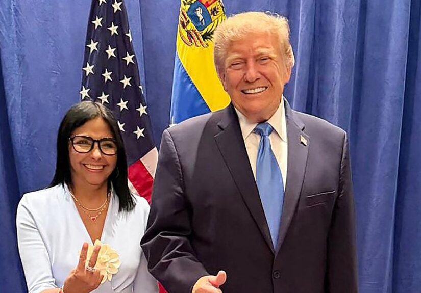 El regreso de María Corina pone a prueba la apuesta de Trump por Delcy