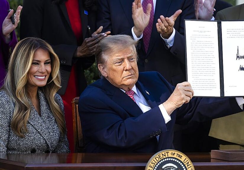 La Casa Blanca asegura que Melania Trump ha logrado un alto el fuego entre Rusia y Ucrania en Oleshki