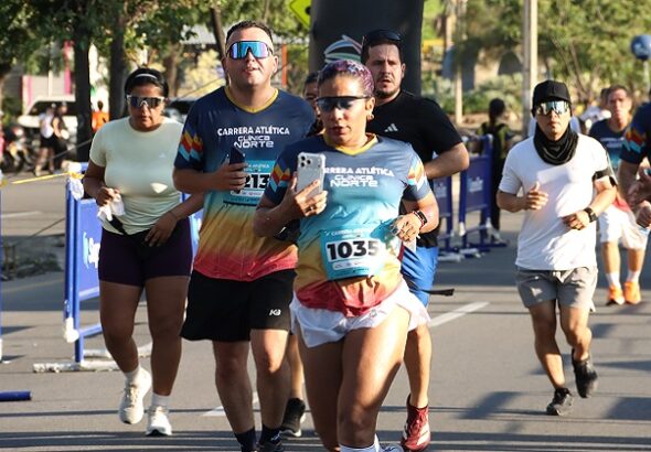 La carrera Atlética de la Clínica Norte le puso temple a la salud