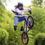 La cucuteña Valeria Moreno brilló en el Nacional de BMX Freestyle de Armenia, Quindío