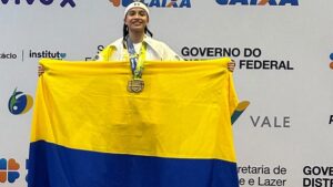 La cucuteña Valeria Moreno se corona campeona sudamericana de parkour en Brasil