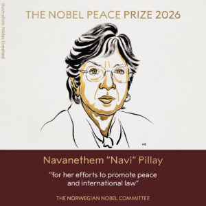 La jurista sudafricana Navi Pillay, Premio Nobel de la Paz 2026