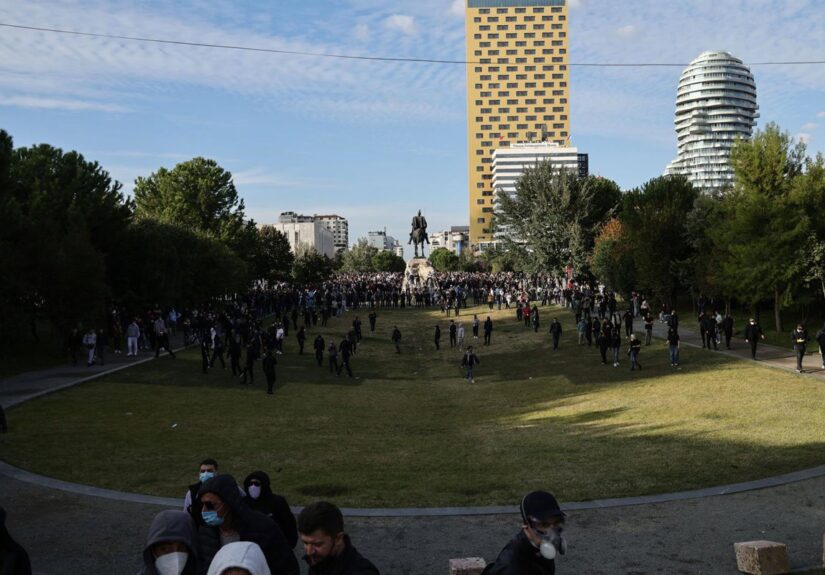 Las protestas en Albania rebajan el tono tras los incidentes de los últimos días