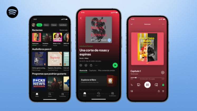Los audiolibros llegan a Spotify Colombia