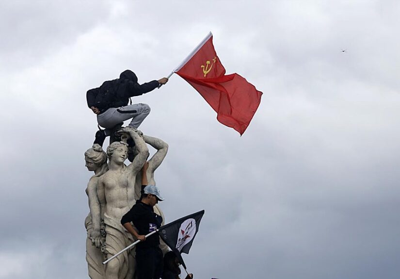 Los universitarios toman el relevo de los bachilleres en las protestas estudiantiles en Francia
