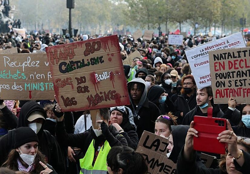 Manifestación en París, en directo: última hora de las protestas y los posibles disturbios en Francia hoy, sábado