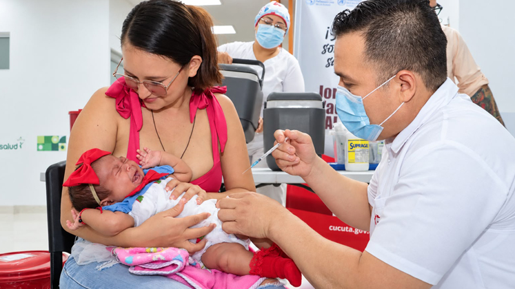 Más de 40 puntos de vacunación están disponibles para la comunidad cucuteña