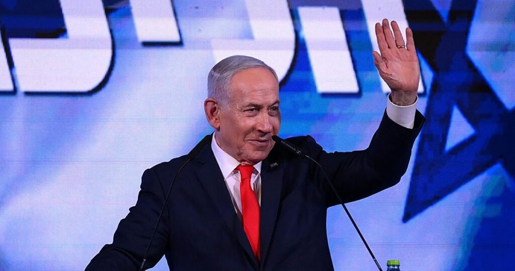 Netanyahu promete formar un nuevo gobierno de derecha «fuerte» y llama a acabar con la «amenaza» iraní