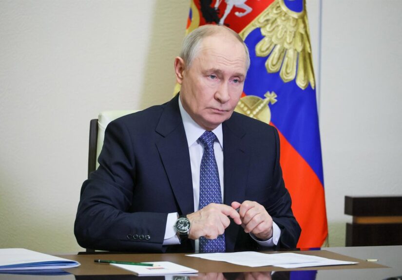 Putin minimiza los daños a la industria energética rusa y acusa a Ucrania de iniciar este cruce de ataques