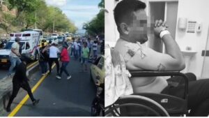 Riña en la subida del Indio de Cúcuta terminó en ataque con arma blanca