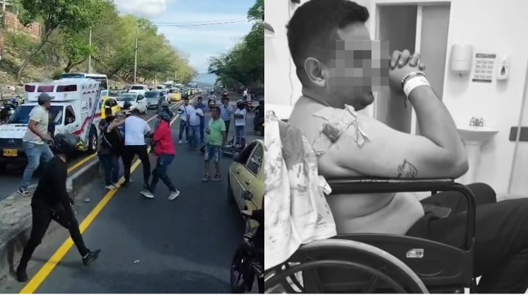 Riña en la subida del Indio de Cúcuta terminó en ataque con arma blanca