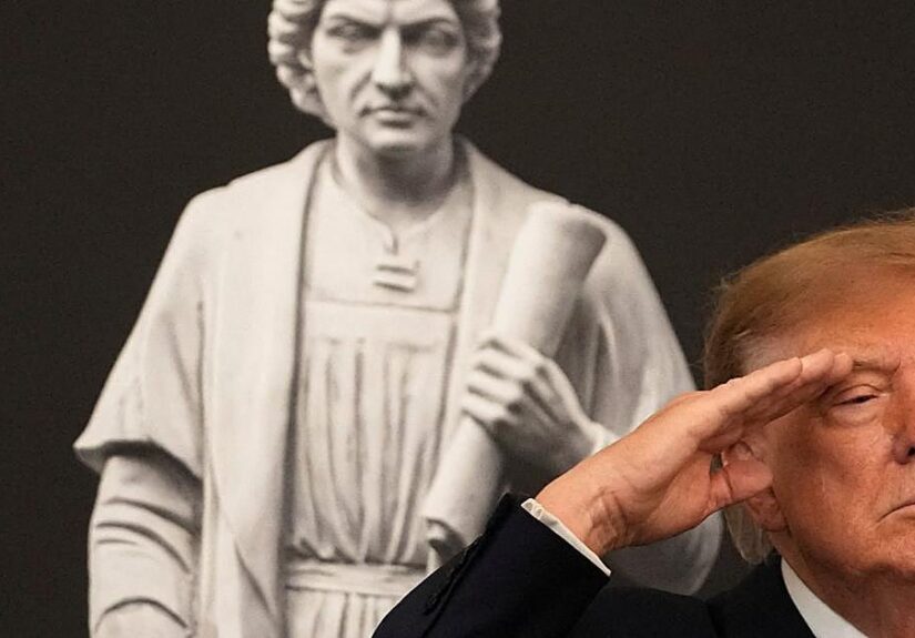 Trump lanza una web para homenajear a Cristóbal Colón, «el héroe americano original»