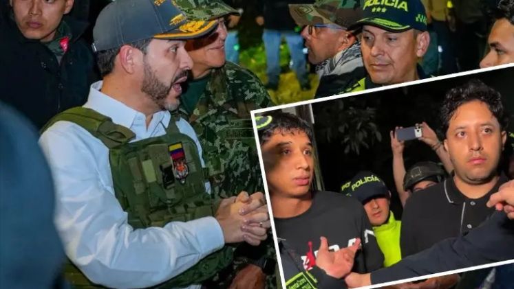 Un hijo y el hijastro del exfutbolista Iván René Valenciano fueron capturados en megaoperativo de De La Espriella
