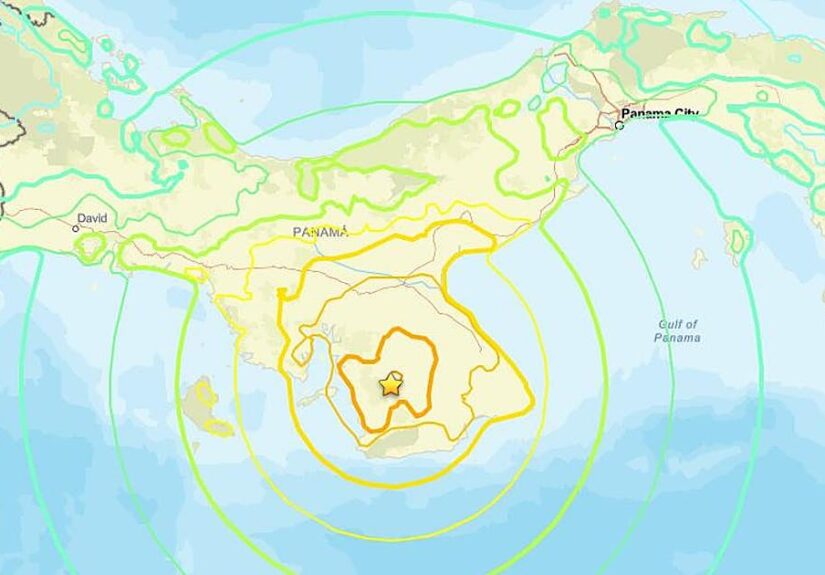 Un terremoto de magnitud 7,6 sacude el centro y el sur de Panamá