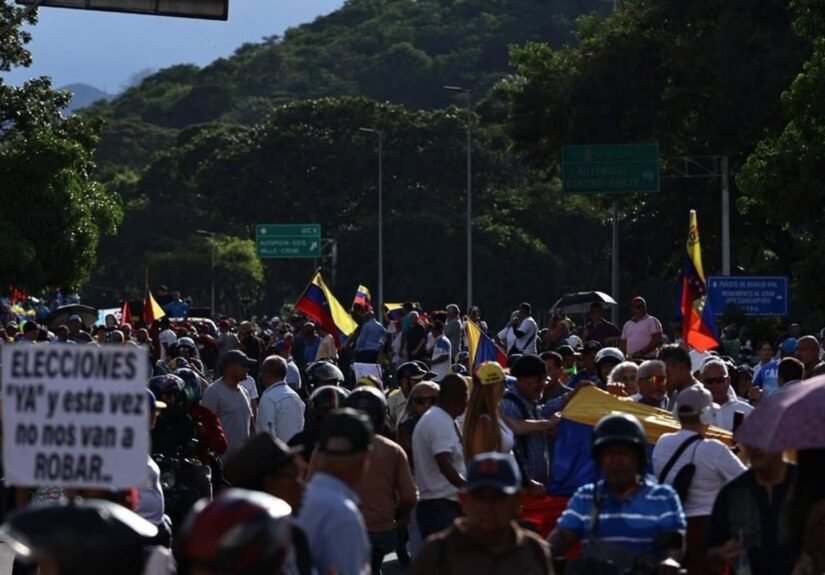 Vente Venezuela denuncia el arresto de siete personas a cargo del sonido en una concentración opositora