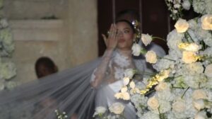 así fue la ceremonia de la exreina