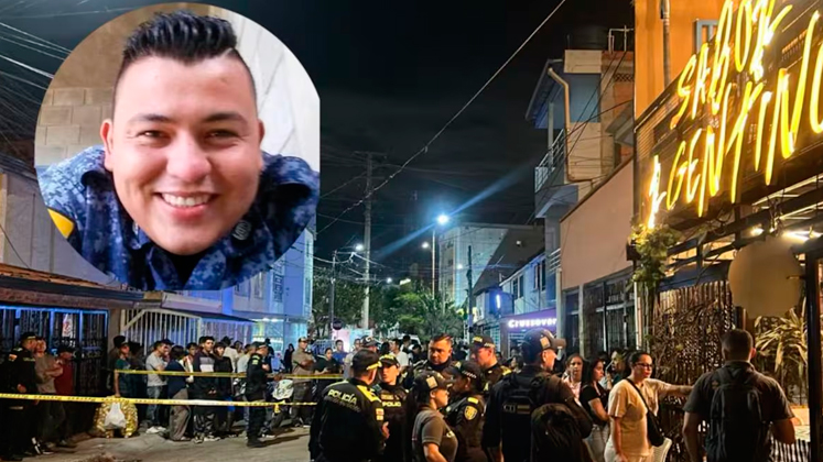 sicarios asesinan a guardia en un restaurante