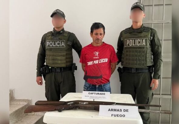 ¡No eran cuchillos, sino escopetas! Disputa entre hermanos dejó un capturado, en Bucarasica